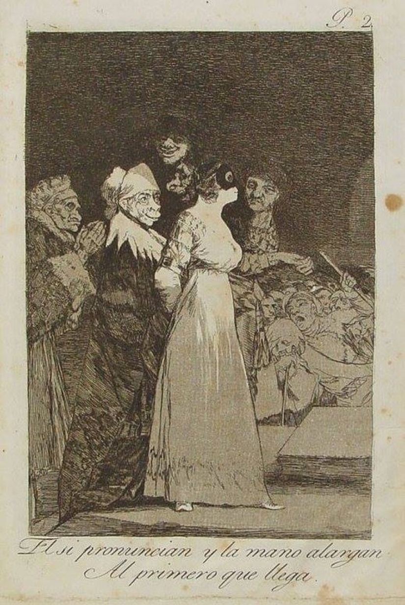 &quot;Caprichos&quot; de Francisco Goya