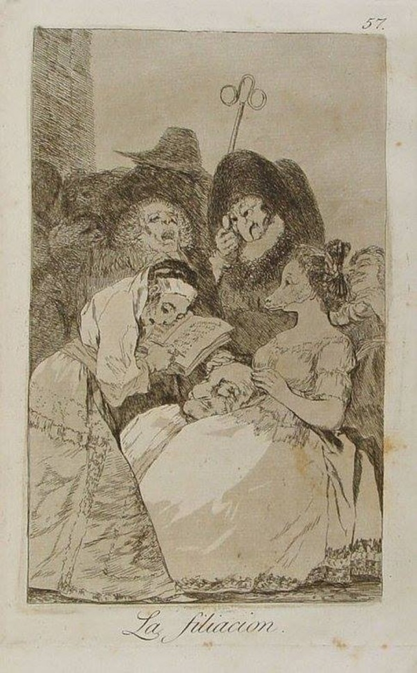 &quot;Caprichos&quot; de Francisco Goya