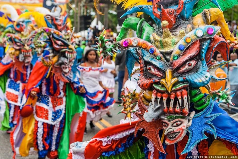 Carnaval en la República Dominicana en Santo Domingo