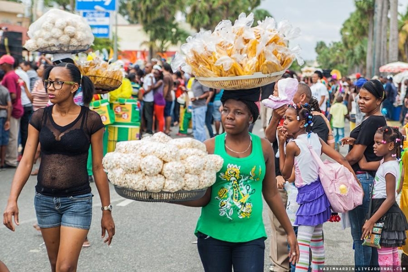 Carnaval en la República Dominicana en Santo Domingo