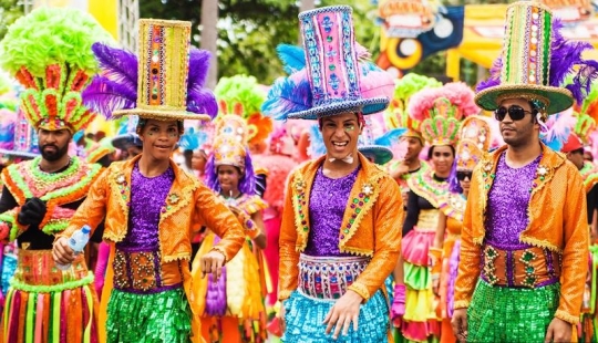 Carnival in the Dominican Republic in Santo Domingo