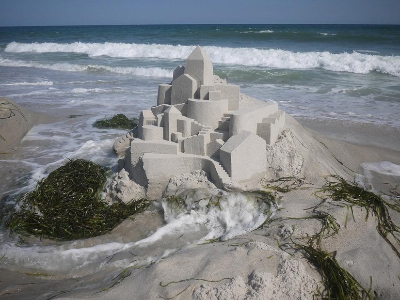 Castillos de arena que sorprenderán tu imaginación