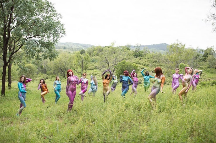 Celebrating your body: Plunge into glitter and escape into the fields…