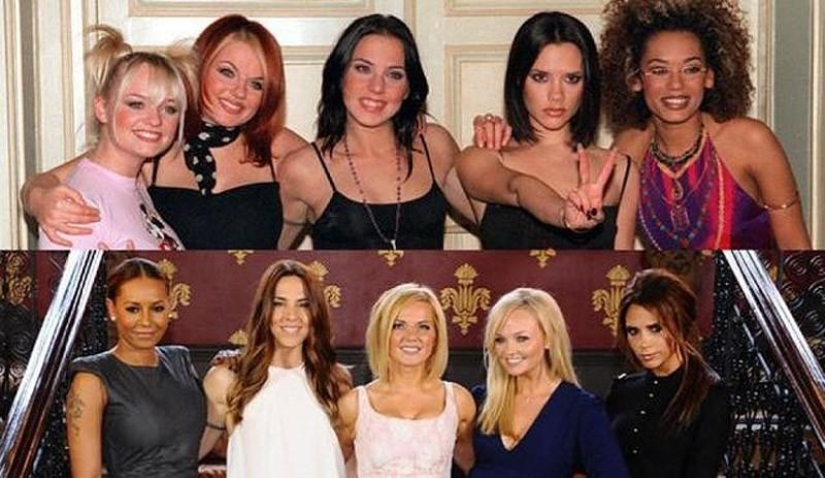 Celebridades de los 90 antes y ahora