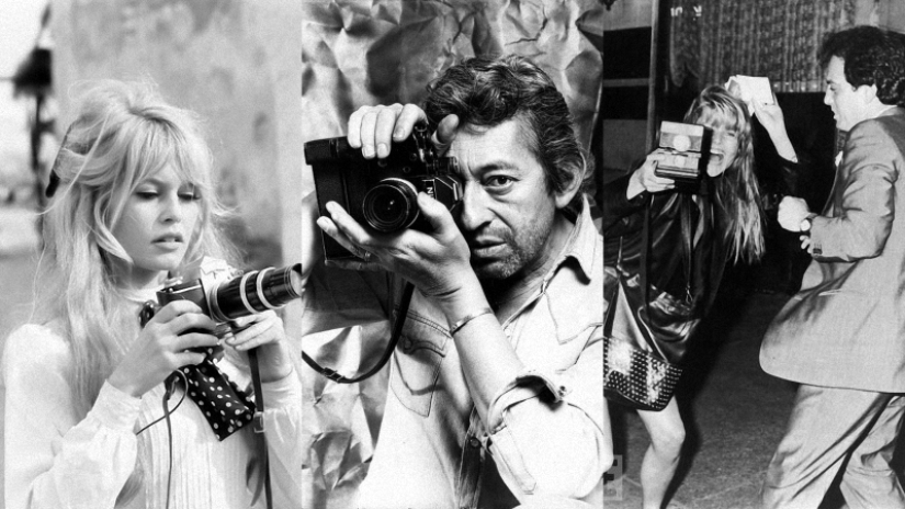 Celebrities of the 20th century on the other side of the lens