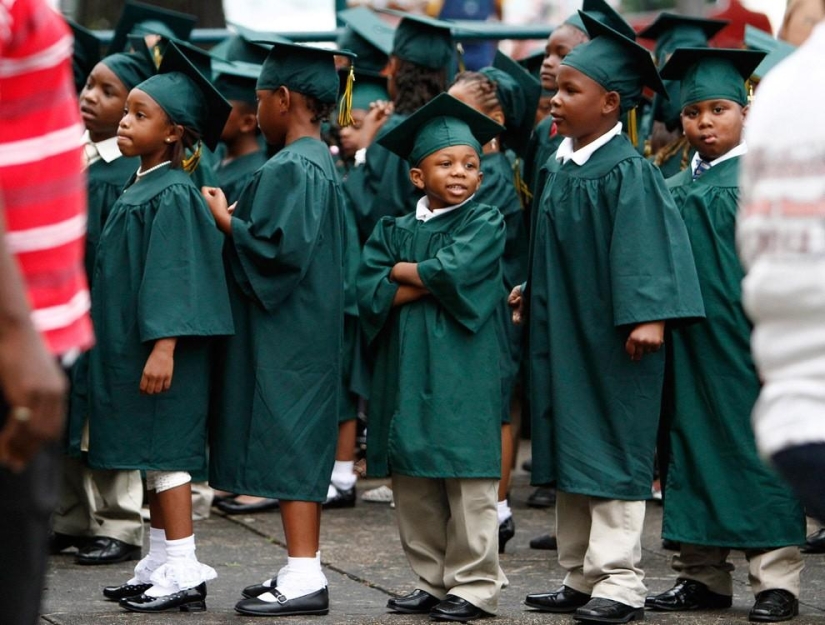 Ceremonias de graduación en todo el mundo.