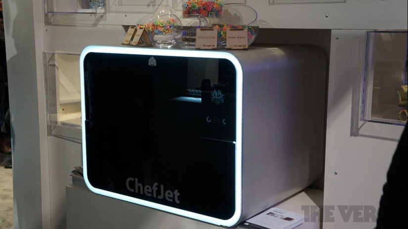 ChefJet is a 3D candy printer