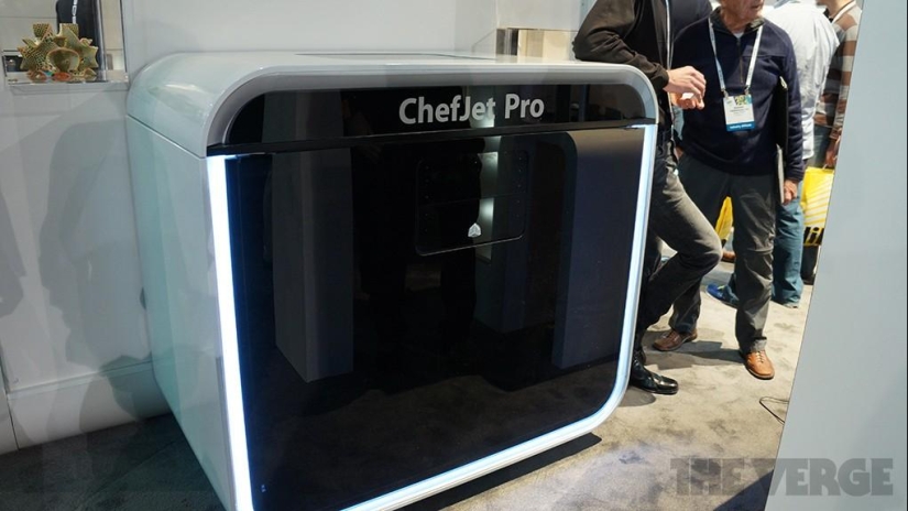 ChefJet is a 3D candy printer