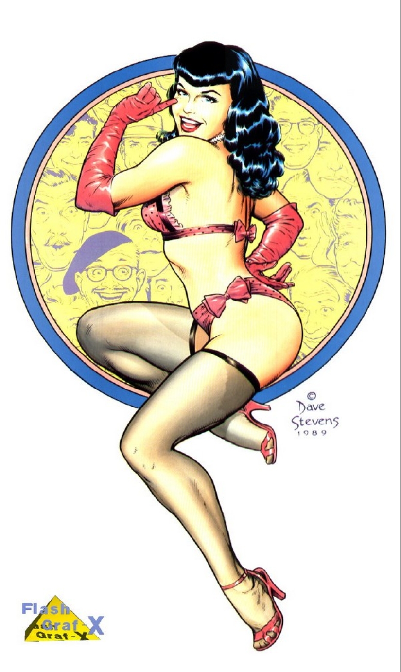 Chicas calientes ilustradas por el maestro del cómic Dave Stevens
