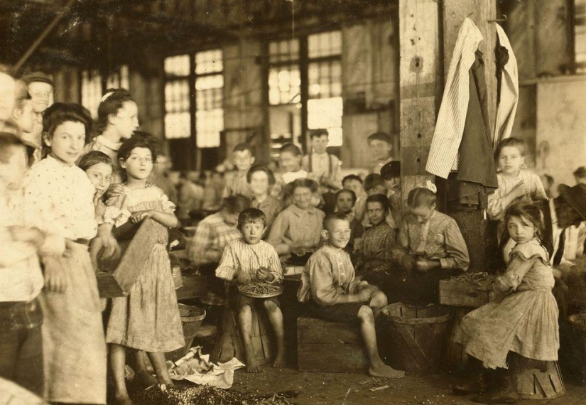 Child labor in America in the early 20th century