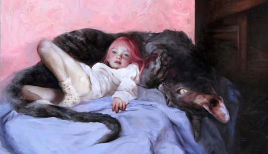 Childhood dreams and nightmares in the paintings of the artist Guillermo Lorca