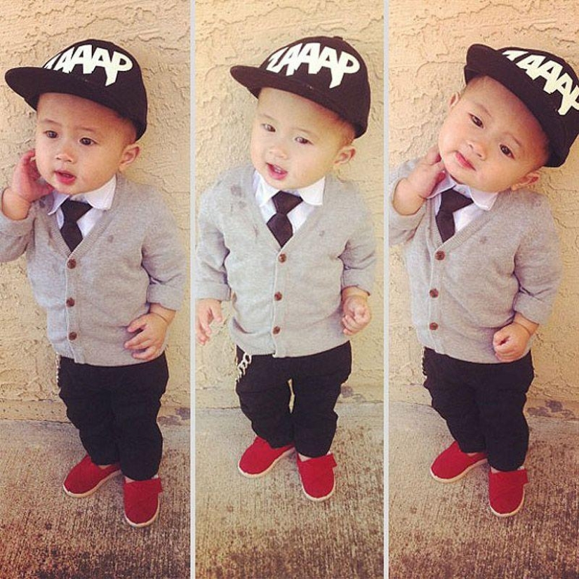 Children who are better dressed than you