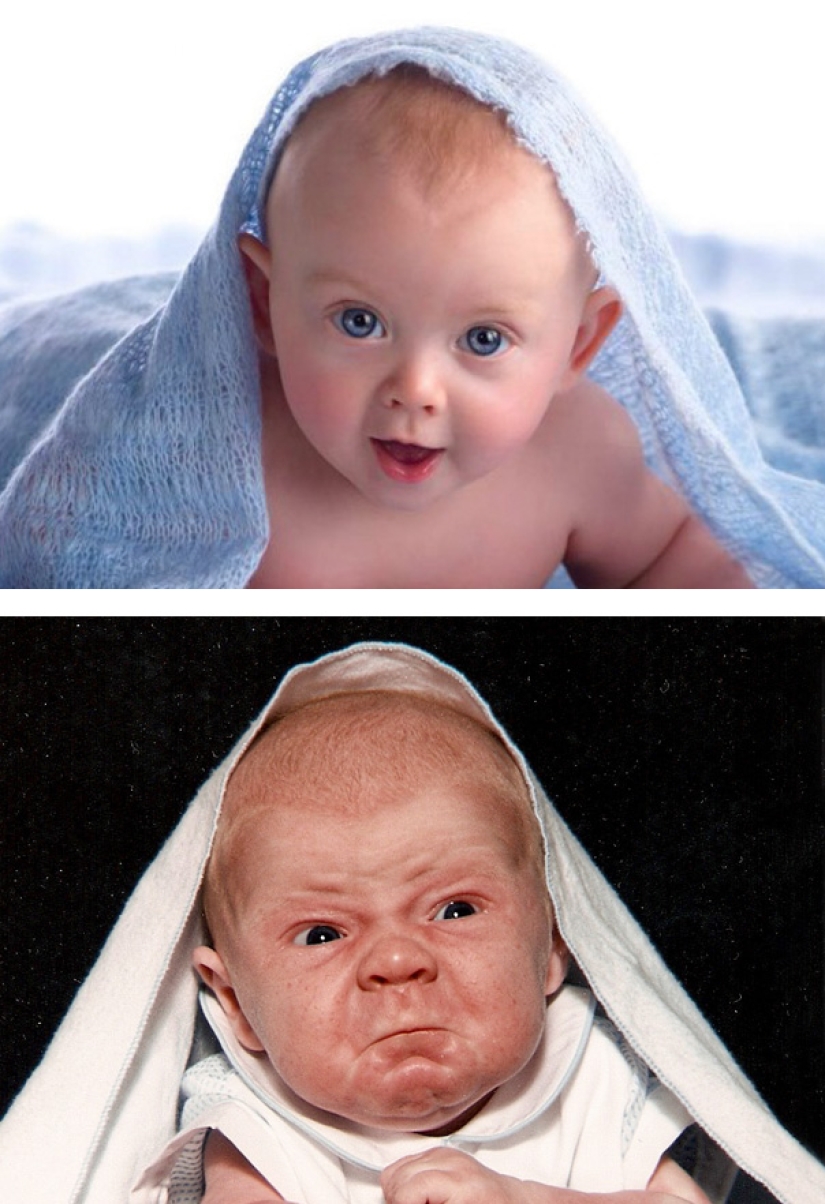 Children's photo shoots: expectations versus harsh reality