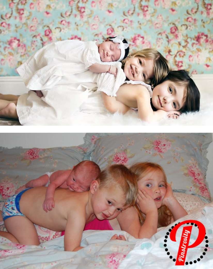 Children's photo shoots: expectations versus harsh reality