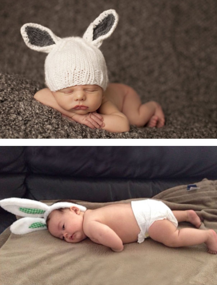 Children's photo shoots: expectations versus harsh reality