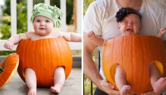 Children's photo shoots: expectations versus harsh reality