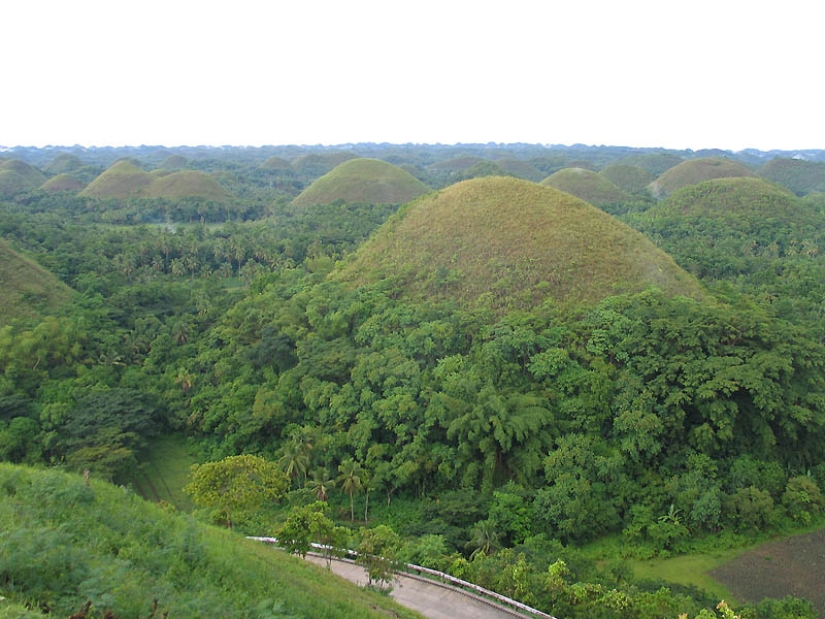 Chocolate Hills of Bohol Island