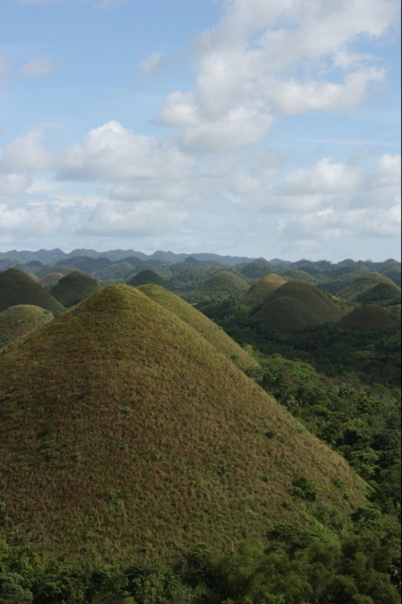 Chocolate Hills of Bohol Island