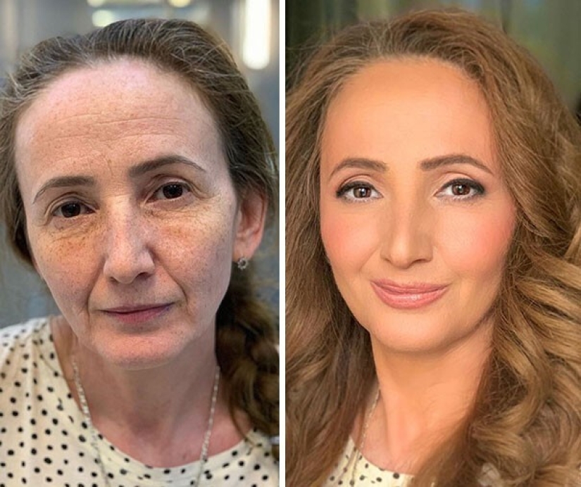 Cinderella effect: 30 incredible transformations from the master of make-up Vadim Andreev