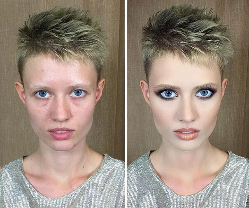 Cinderella effect: 30 incredible transformations from the master of make-up Vadim Andreev