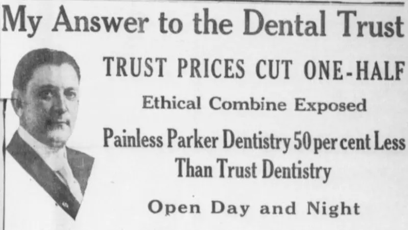 Circo dental loco del Dr. Edgar Parker
