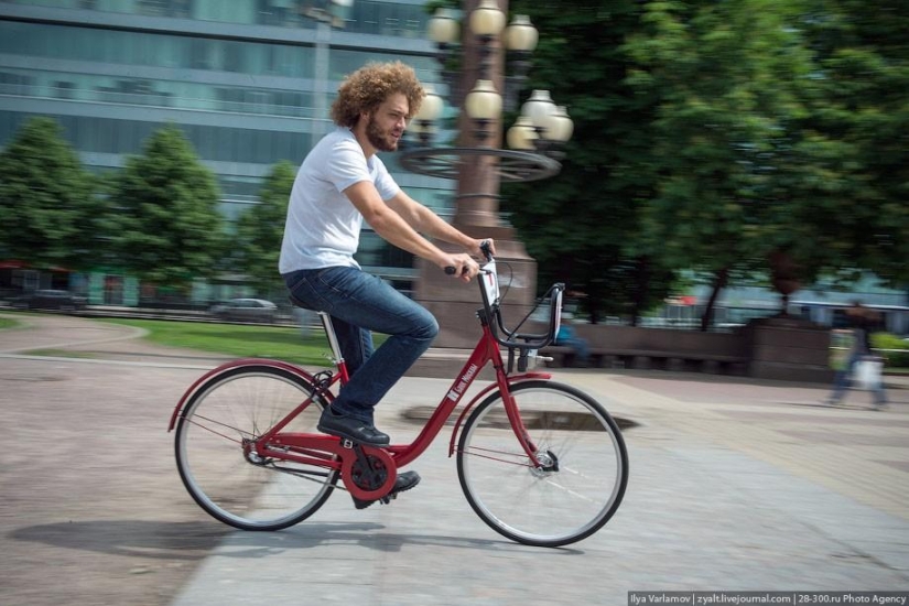 City bike rental opens in Moscow