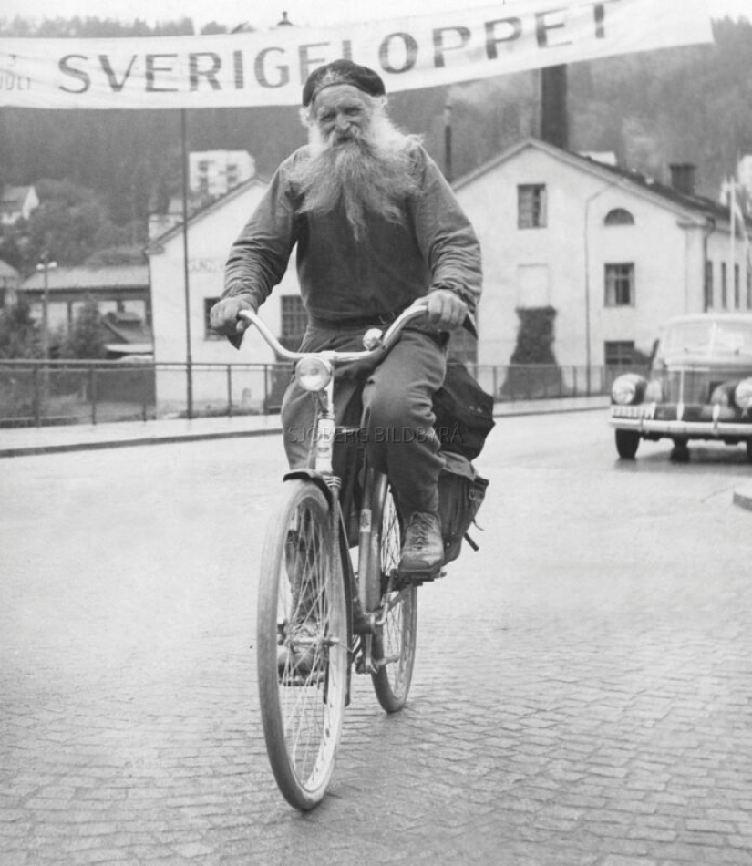 Cómo el" Abuelo de acero " Gustav Hokansson poner campeones de ciclismo a la vergüenza
