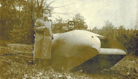 ¿Cómo era el primer tanque ruso "Vezdekhod"? ¿Cómo era el primer tanque ruso "Vezdekhod"?