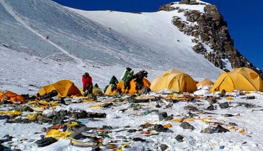 Cómo Everest se convirtió en el más alto de la basura