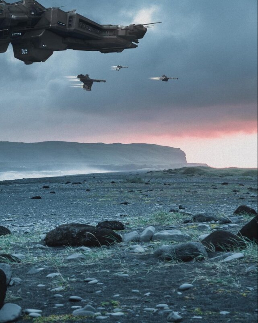 Cómo los alienígenas aterrizaron en Islandia: Las fantasías surrealistas de Siggeir Hafsteinsson