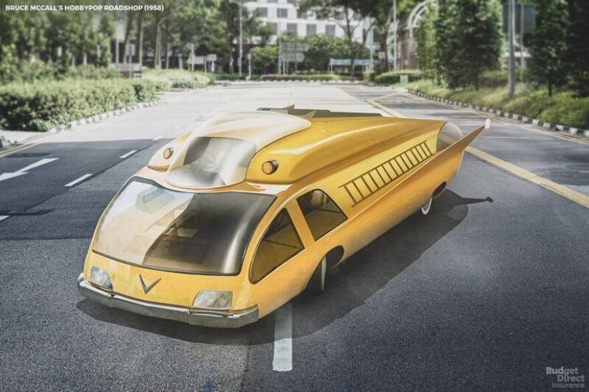 Cómo los futuristas del siglo XX imaginaron los coches del futuro