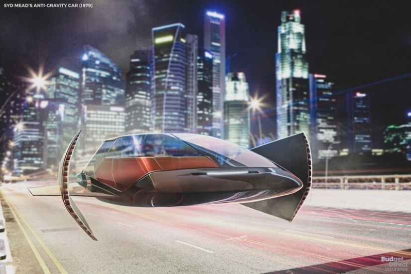 Cómo los futuristas del siglo XX imaginaron los coches del futuro