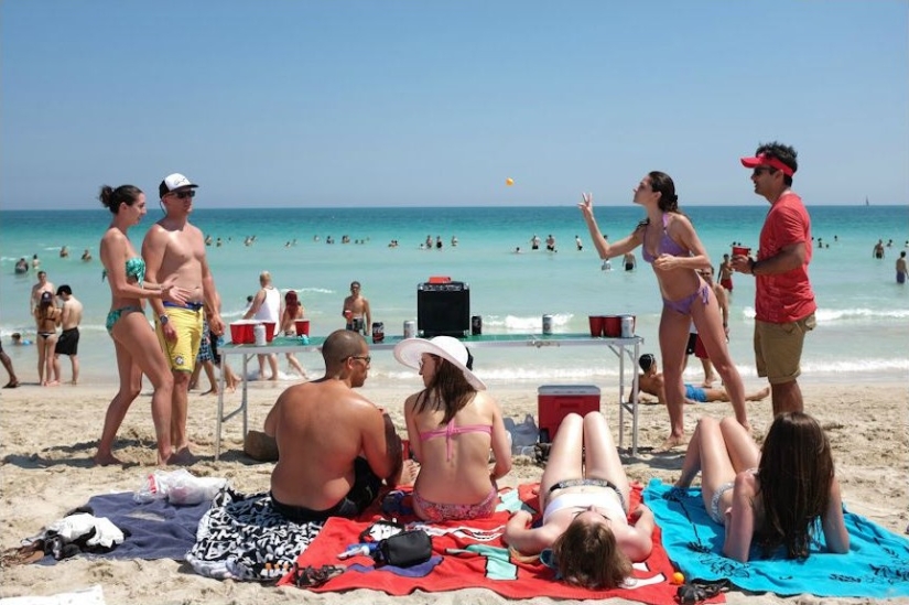 Cómo pasan las vacaciones en Miami los estudiantes estadounidenses