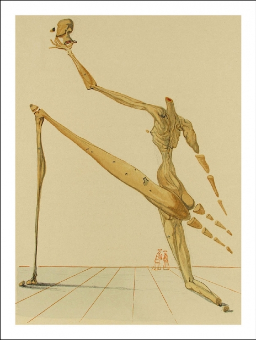 Cómo Salvador Dalí descendió al Infierno de Dante