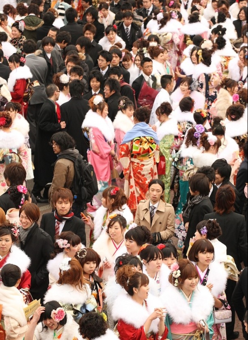 ¿Cómo se celebra el Día de la Mayoría de Edad en Japón?