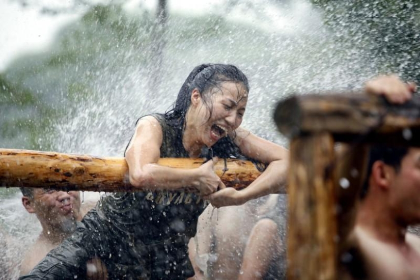 Cómo se entrena a las guardaespaldas de élite en China