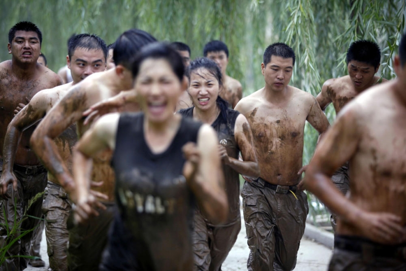 Cómo se entrena a las guardaespaldas de élite en China