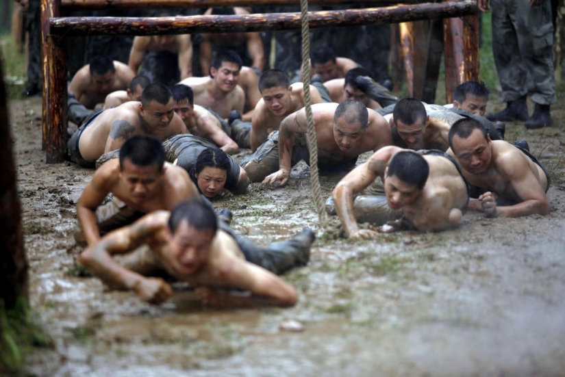 Cómo se entrena a las guardaespaldas de élite en China