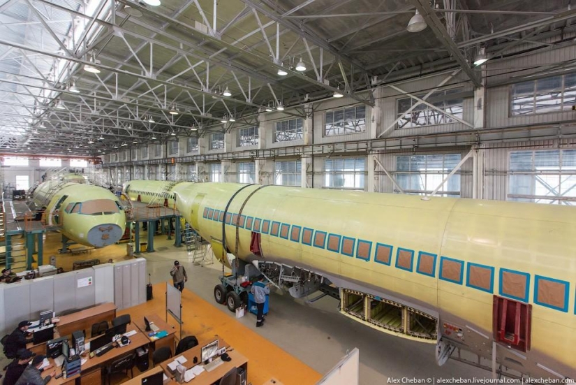 Cómo se fabrica el Superjet: Komsomolsk-on-Amur