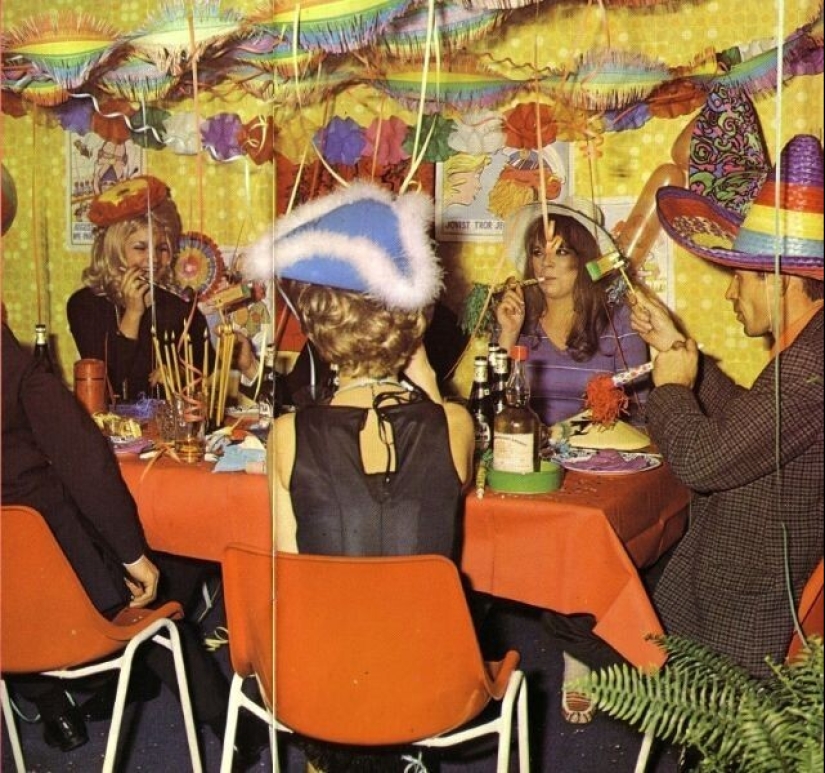 Cómo se iluminaron en las fiestas en la década de 1970