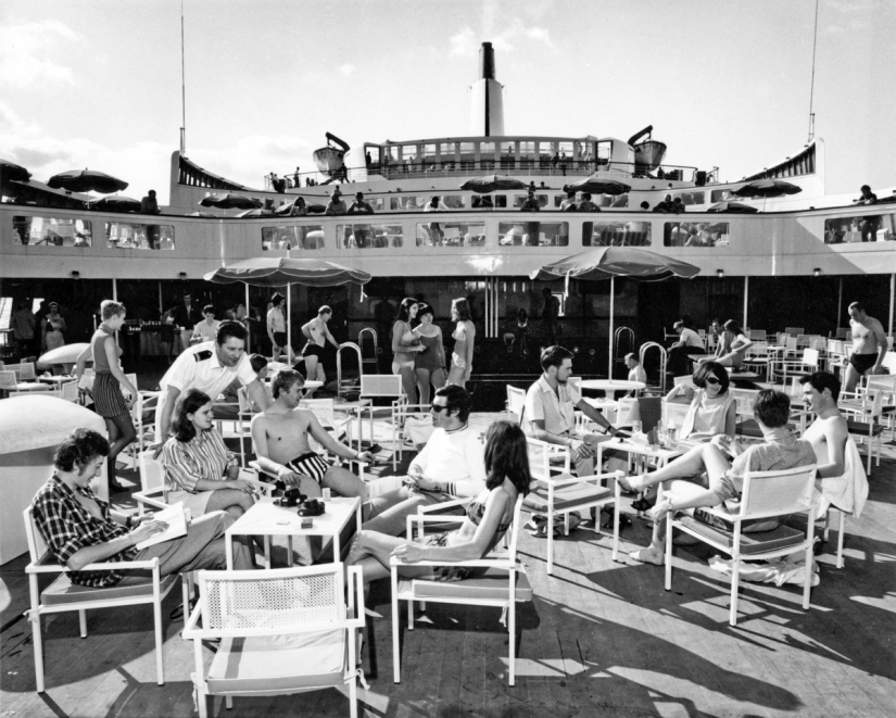 Cómo se veía la primera clase en los cruceros antes de la era de los aviones