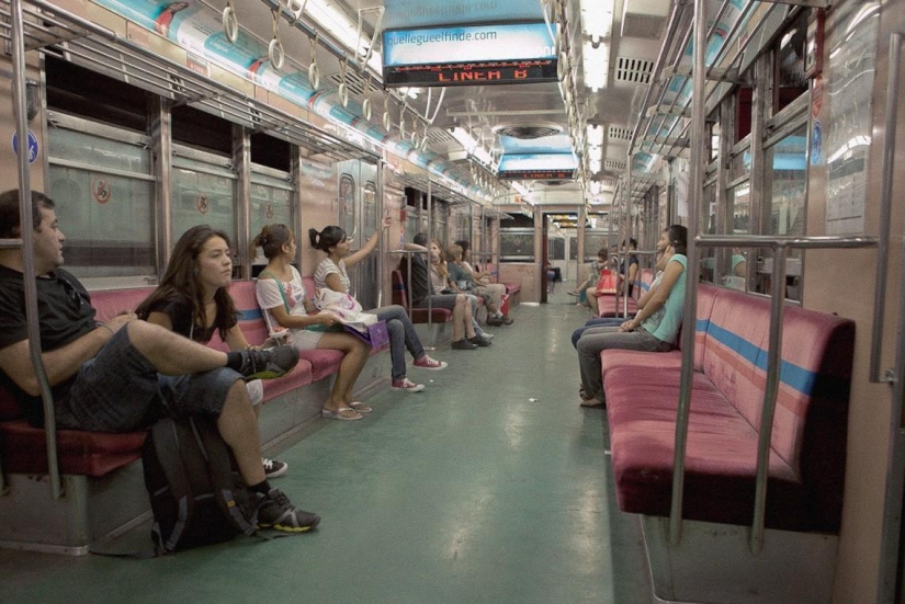 Cómo se ven los vagones de metro de diferentes países y épocas