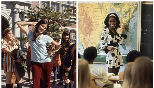 Cómo se vestían los escolares estadounidenses en la era del rock and roll