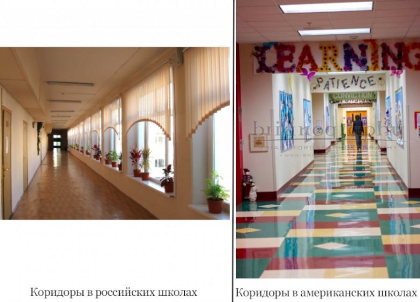 Cómo son las escuelas: comparemos Rusia y EE. UU.