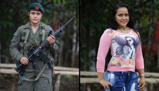 Cómo son las niñas que han estado sirviendo desde la adolescencia en el grupo rebelde de Colombia