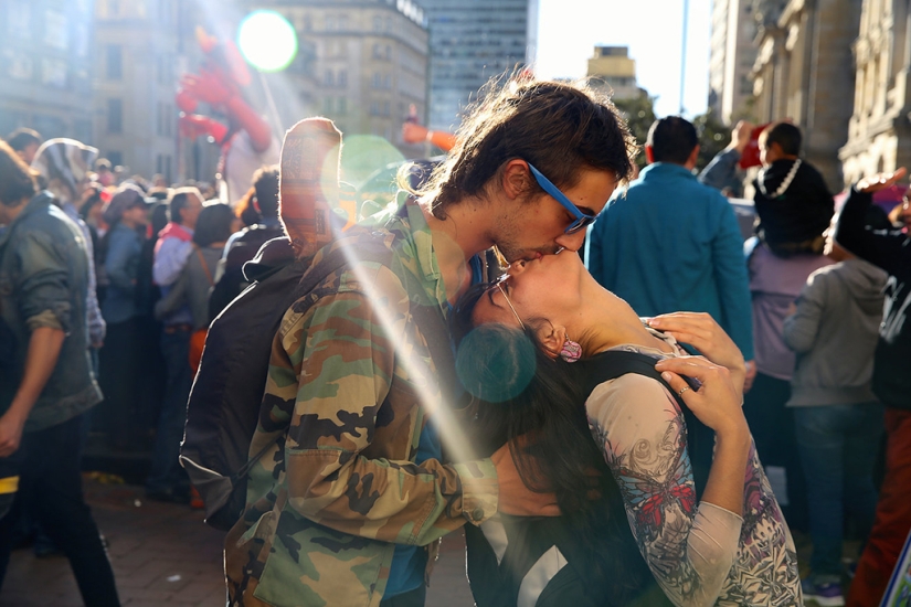 Cómo un fotógrafo demostró que el amor gobierna el mundo