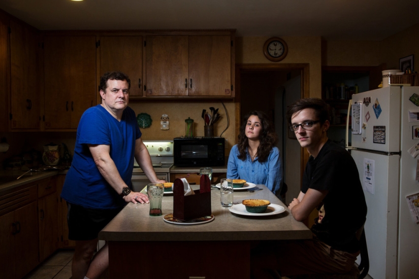 Cómo va la cena en las familias de los estadounidenses comunes y corrientes