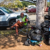 Cómo viven las personas sin hogar en Hawai