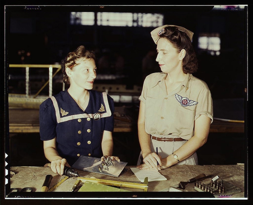 Color memories of the Second World War in the lens of American photographers
