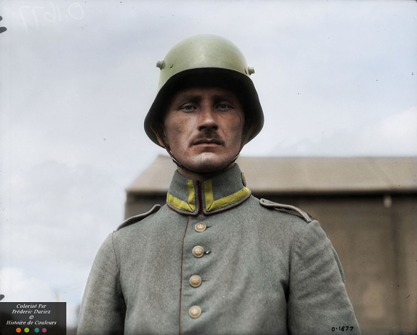 Color photographs of the First World War that were taken as if yesterday